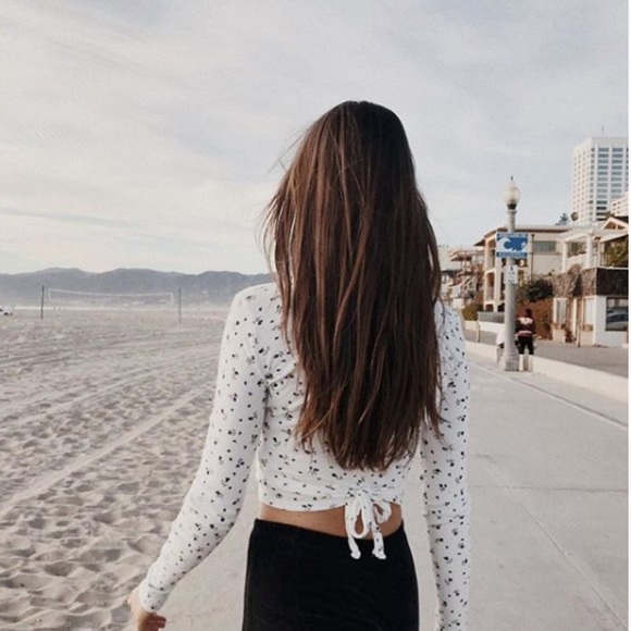 Brandy Melville Other - ❌ TRADED ❌ Coco blue periwinkle Wrap Top